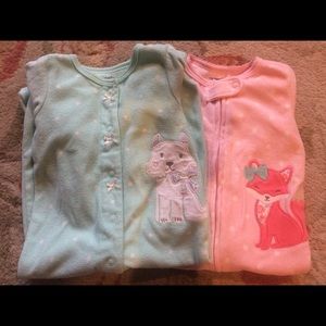 Carter’s 6m fleece pjs